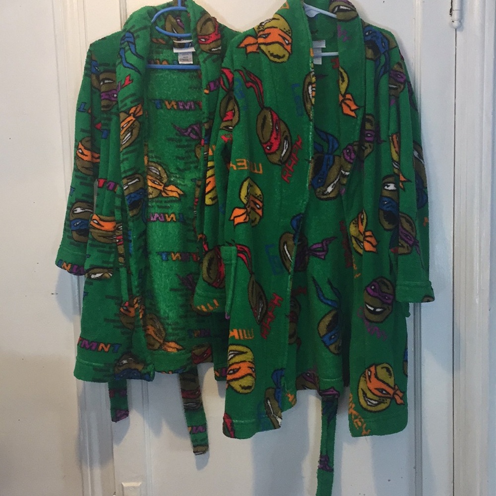 Kids' ninja turtle robes